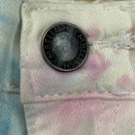 Embellish Tie Dye Moto Jeans Distressed Ripped Gummo Biker Style Colorful Sz 28 Blue Photo 6