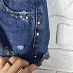 ZARA TRF Denim embellished shorts size 4 Photo 5