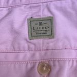 Lauren Ralph Lauren Women's Vintage Pink Chino Shorts Size 16 Photo 3