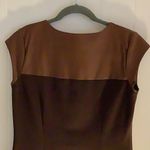 Michael Kors Michael  Dress Faux Leather Top Size 6 Photo 2