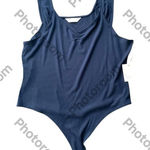 LC Lauren Conrad  NAVY BLUE BODYSUIT Photo 0