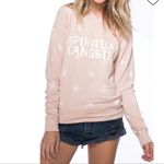 Spiritual Gangster  XS Starfish pullover hoodie blush pink lightweight Photo 9