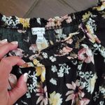 Maxi Jumpsuit with shorts size xs by love fire in black, punk white and yellow Black Photo 1