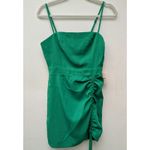 superdown  Revolve Fabiana Women's Mini Dress Green Front Ruched Size Small NWT Photo 1