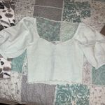 American Eagle  Puff Sleeve Crop Top Photo 0