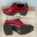 Opening Ceremony  Grunge Oxfords red- burgundy shoes size 39/8 Photo 7