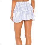 Majorelle  Isabelle Tie Dye Ruffle Mini‎ Skirt Skort Sz M Photo 2