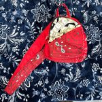 Handmade  Sling Back Strap Bandana Money Backpack Photo 1