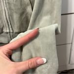 Brandy Melville John Galt Light Green Velour Sweatshirt Photo 4