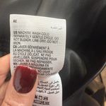 Inc International Concepts Black Faux Leather Leggings Sz 16 Photo 6