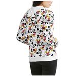 Disney  Mickey Mouse All Over Print Zip Up Hoodie Unisex Long Sleeve XL‎ 15 17 Photo 1