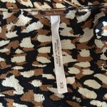 Free People French Quarter Wrap Mini Dress Medium Cheetah Print Photo 10