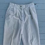 Vintage Y2K Beige Cream Corduroy LL Bean High Waisted Pants Tan Size 28 Photo 4