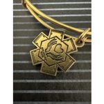 ALEX AND ANI Medical Professional Bangle Bracelet Gold Toned Photo 1