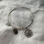 ALEX AND ANI Silver  Initial Bracelet E Photo 0