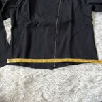 Charlie Paige  Black long sleeve zip up Women’s Jacket size S/M Photo 8
