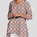 Fresh Produce NWT  Diamond Santa Barbara Shirt Sz Small Burgundy Photo 0