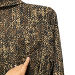 Michael Kors Womens Sz 12 Animal Leopard Cheetah Print Dress Button Down NO BELT Photo 11