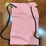 Trinagl Swim Neoprene Pink Drawstring Bag Photo 2