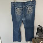 Apt. 9  Medium Wash Boot Cut Jeans Women’s Plus Size 24 w/ Jeweled Accents Photo 7
