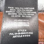 Wilfred Women Melina Faux Leather Pants Brown Sz 4 Straight Leg Chic Minimalist Photo 5