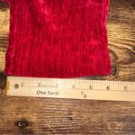 Hilary Radley Pants Women's Red XS 29 Inseam Mid-Rise Faux Suede Pull On NEW Photo 9