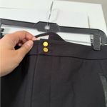 Anthropologie  The Slim Essential Black Pants Formal Office Size 12 Photo 4