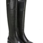 Sam Edelman  Drina Leather Riding Knee-High Boots, Black Size 11M New in Box $250 Photo 2