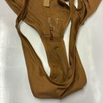 SKIMS Brown Bikini Set High-Cut Bandeau Swimwear Photo 5