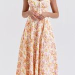 House Of CB  Sabrina Floral Midi Dress size medium Photo 1