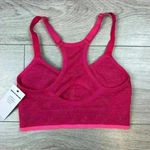 Skechers Sketchers Hot Pink Seamless Racerback Sports Yoga Bra Photo 2