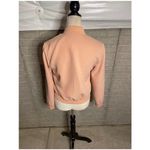 Bagatelle  Women's Peach Bomber Jacket Size S Full Zip Casual Lightweight Photo 2