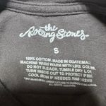 The Rolling Stones  American Flag Sleeveless Cropped Tank Top Gray Small Photo 5