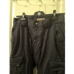 5.11  Tactical Women’s Size 12 Long Navy Cargo Pants Work Utility Outdoor Photo 8