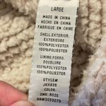 Thread and Supply Tan Sherpa Zip Up Vest Photo 4