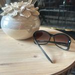 Prada  
Butterfly Frame Sunglasses SPR 18I Black/Burgundy Photo 10