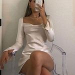 Princess Pollv STAR POWER MINI DRESS CHAMPAGNE size 4 nwot Tan Photo 4