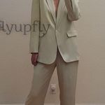 ZARA  Satin Oversized Blazer Jacket w/ Flap Pockets Size XS NEW Photo 6