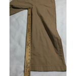 Ella Moss  Wide Leg Crop Pants Khaki Tan Size 12 Utility Casual Photo 2