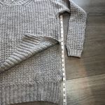 BCBGeneration  Heather Grey Knit Chunky Sweater Womens Size XS Photo 2