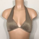 Kenneth Cole  gold lame’ push up bikini top. 36 B/C. NWT Photo 2