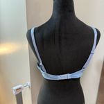 Victoria's Secret Body by Periwinkle Light Blue Lined Plunge T-Shirt Bra 36C Photo 2