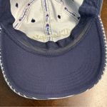 Champion Embroidered Striped Women's Baseball Hat Cap Blue White OS Photo 2