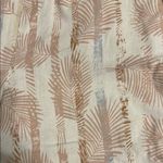 Vintage sound style paper bag linen Cream and Tan Wide Leg Women's Pants Sz M Size M Photo 5