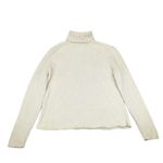 Eileen Fisher  Cream Merino Wool Knit Turtleneck Sweater Womens XL Extra‎ Large Photo 1