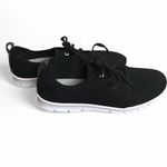 Clarks Cloud Steppers Black Knit Step Allenasun Sneakers 7.5 Photo 2