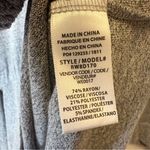 Splendid ‘Addison’ Jersey Mini Dress Heather Grey Belted Women’s Size Large Photo 12