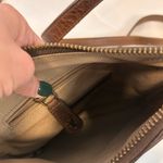 Frye Melissa Swing Dark Brown Leather Crossbody shoulder bag adjustable strap Photo 9