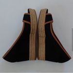 Tory Burch Majorca Espadrilles Peep Toe Wedge- Size 8.5 Photo 6