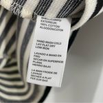 Rebecca Minkoff  Talia Stripe Long Puff Sleeve Black and White‎ Women's Size XS Photo 4